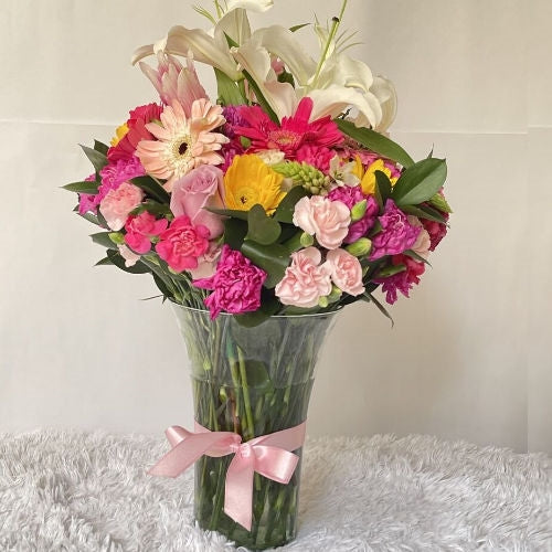 Tropical flower arrangement