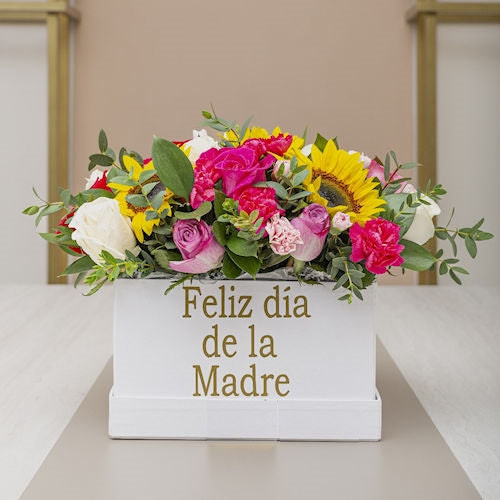 Boxed Flowers for Mother's Day