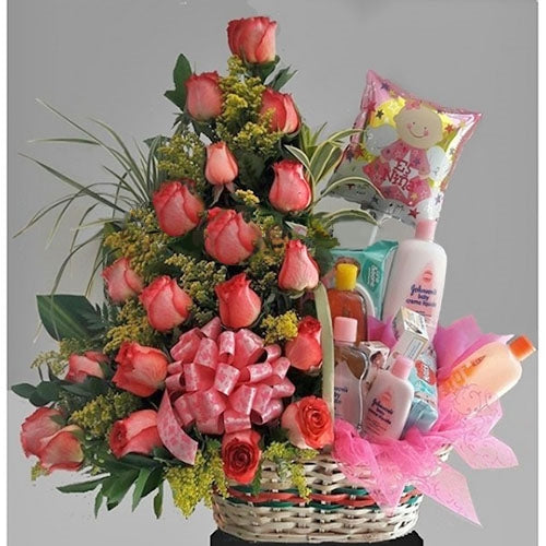 Gift basket new born